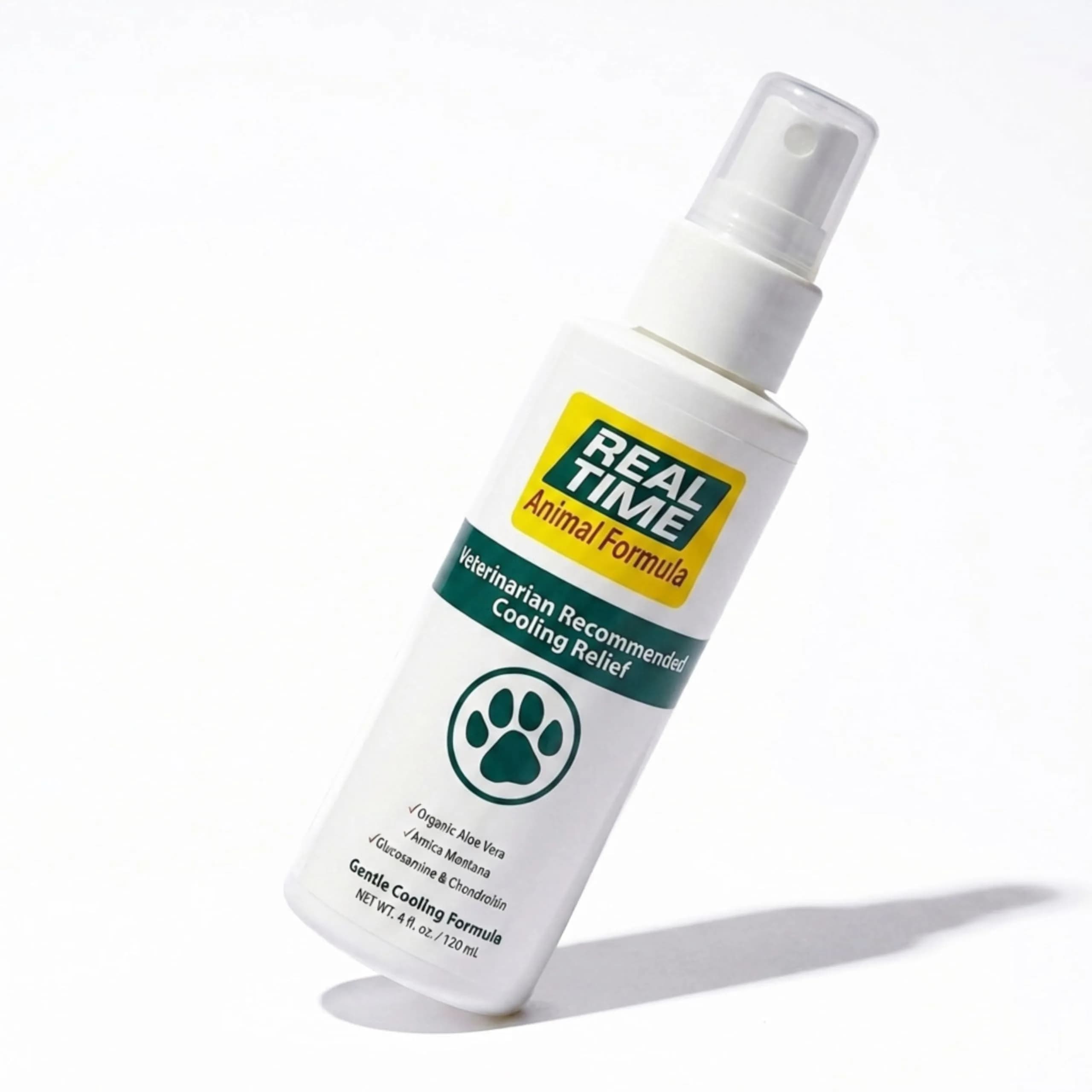 Real Time Pain Relief Pet Formula - 4oz Spray Bottle | Vet Recommended Relief for Pets — 4 Fl Oz