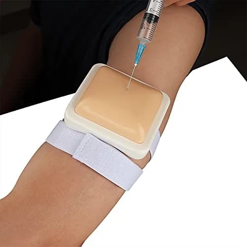 VTurboWay Injection Pad-Plastic Intramuscular Training Pad for Nurse & Medical Students | Realistic Practice thumbnail 3