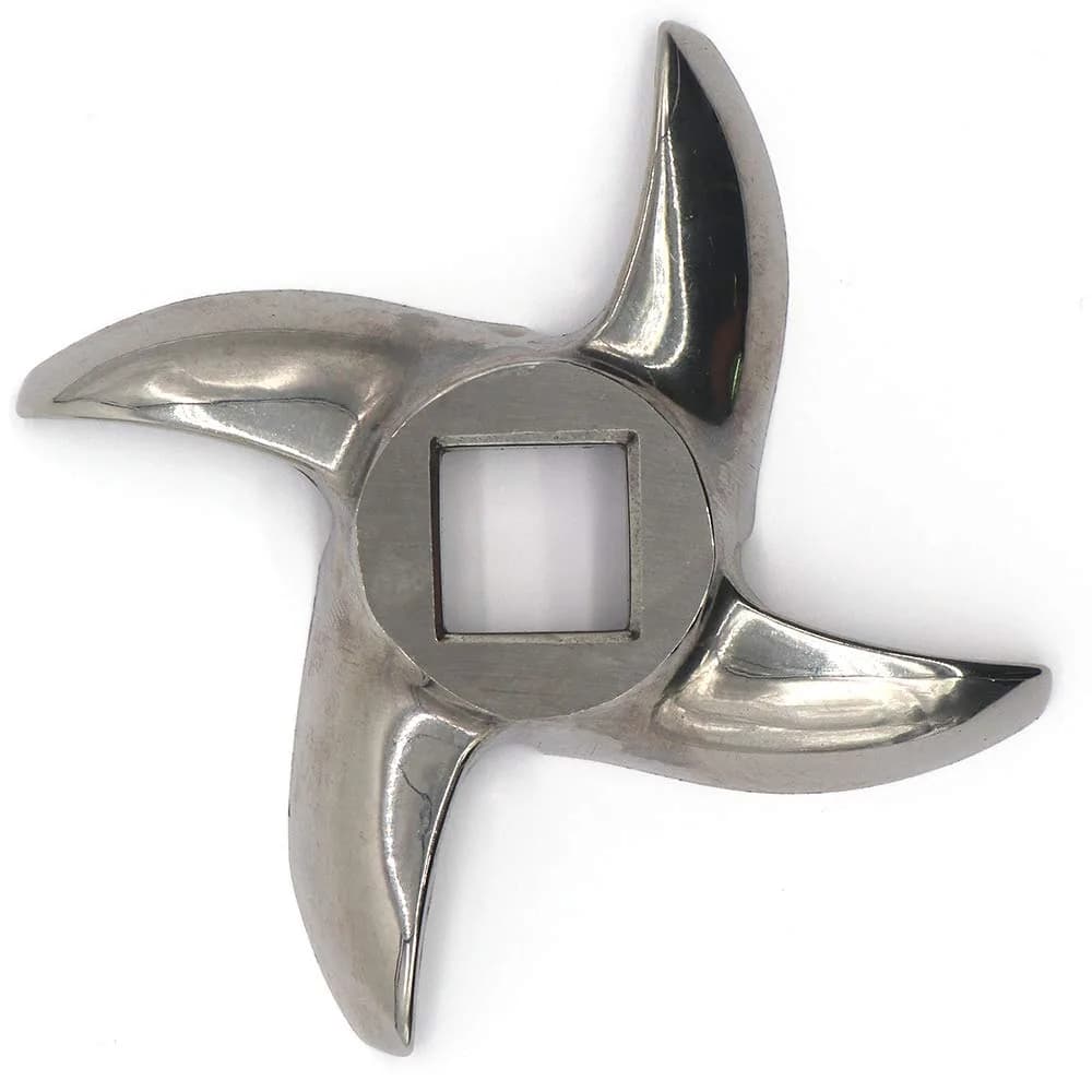 VTurboWay #22 Meat Grinder Blade 74mm (2.9") Stainless Steel Knife Cutter | Fits Most #22 Grinders - main product image