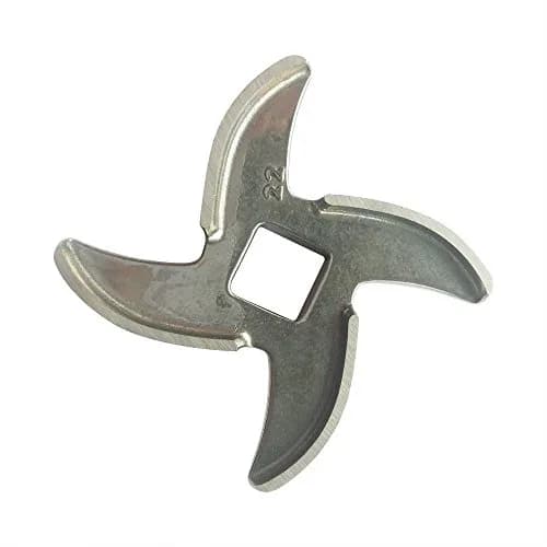 VTurboWay #22 Meat Grinder Blade 74mm (2.9") Stainless Steel Knife Cutter | Fits Most #22 Grinders thumbnail 5