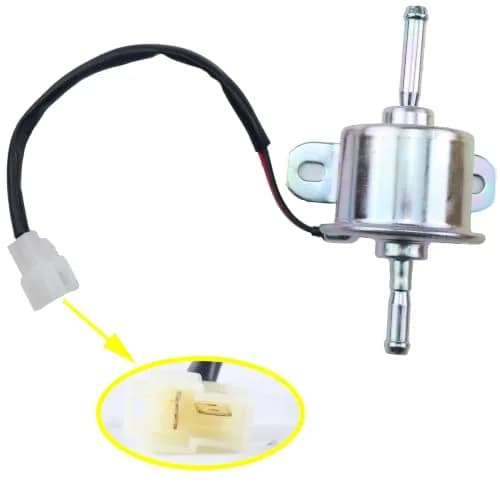 JEENDA 12V Fuel Pump 49040-2065 for Kawasaki Engines | Metal thumbnail 3
