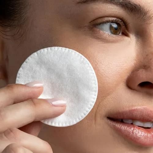Cliganic Premium Cotton Rounds for Face, Makeup Remover Pads, 300 Count | Ultra-Soft, Hypoallergenic & Lint-Free thumbnail 3