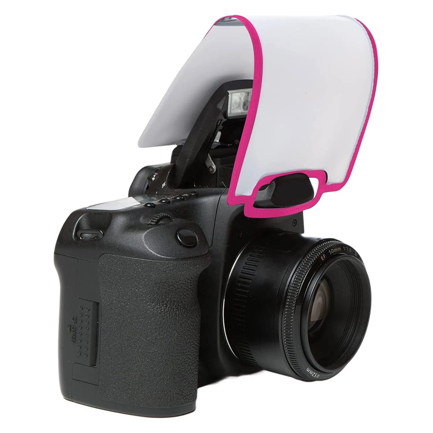 LumiQuest Soft Screen, Flash Diffuser & Light Softener, Neon Pink | Softens Harsh Flashes for DSLR Photography