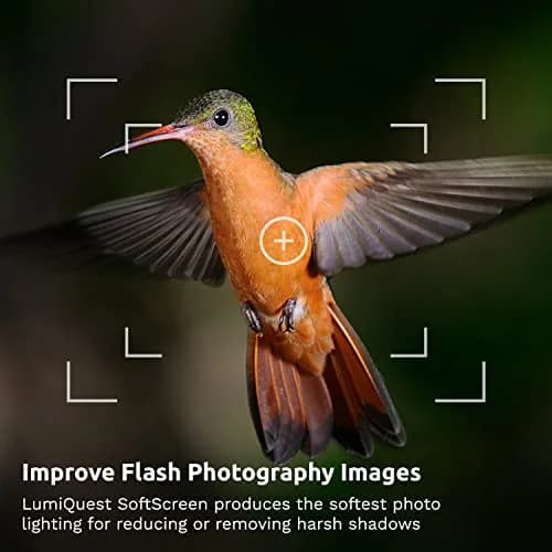 LumiQuest Soft Screen, Flash Diffuser & Light Softener, Neon Pink | Softens Harsh Flashes for DSLR Photography thumbnail 5