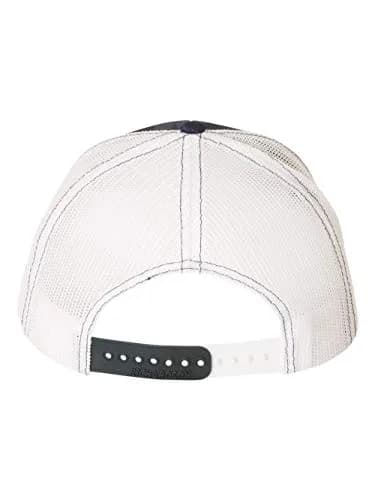 Richardson Streak Navy-White One Size Unisex Trucker Baseball Cap - view 3
