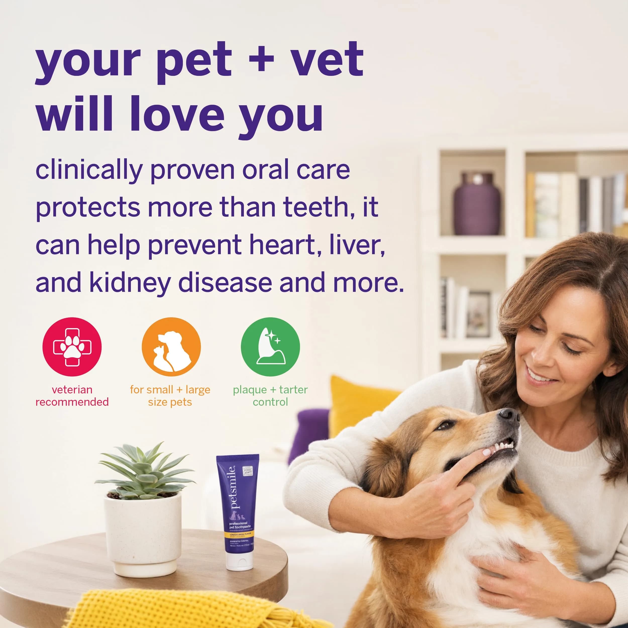 Petsmile Professional Pet Toothpaste London Broil 74ml (2.5 Oz) | VOHC Accepted Calprox® Powered - view 3