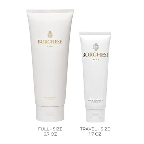 Borghese Crema Saponetta Gentle Pore Facial Cleanser 197ml (6.7 Fl Oz) | Hydrating Cleanse for Soft, Supple Skin thumbnail 7
