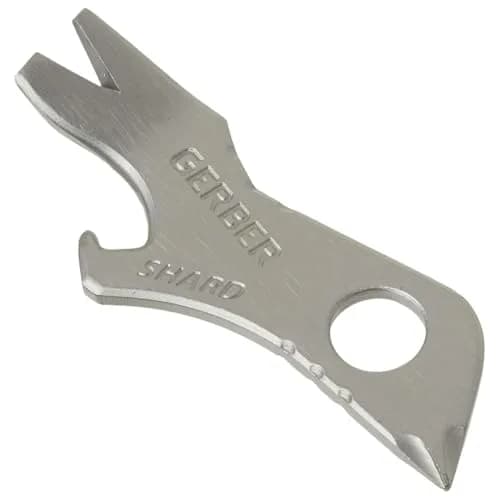 Gerber Gear Shard 7-in-1 Keychain Multitool | Silver, Stainless Steel, 2.75" Closed Length thumbnail 8