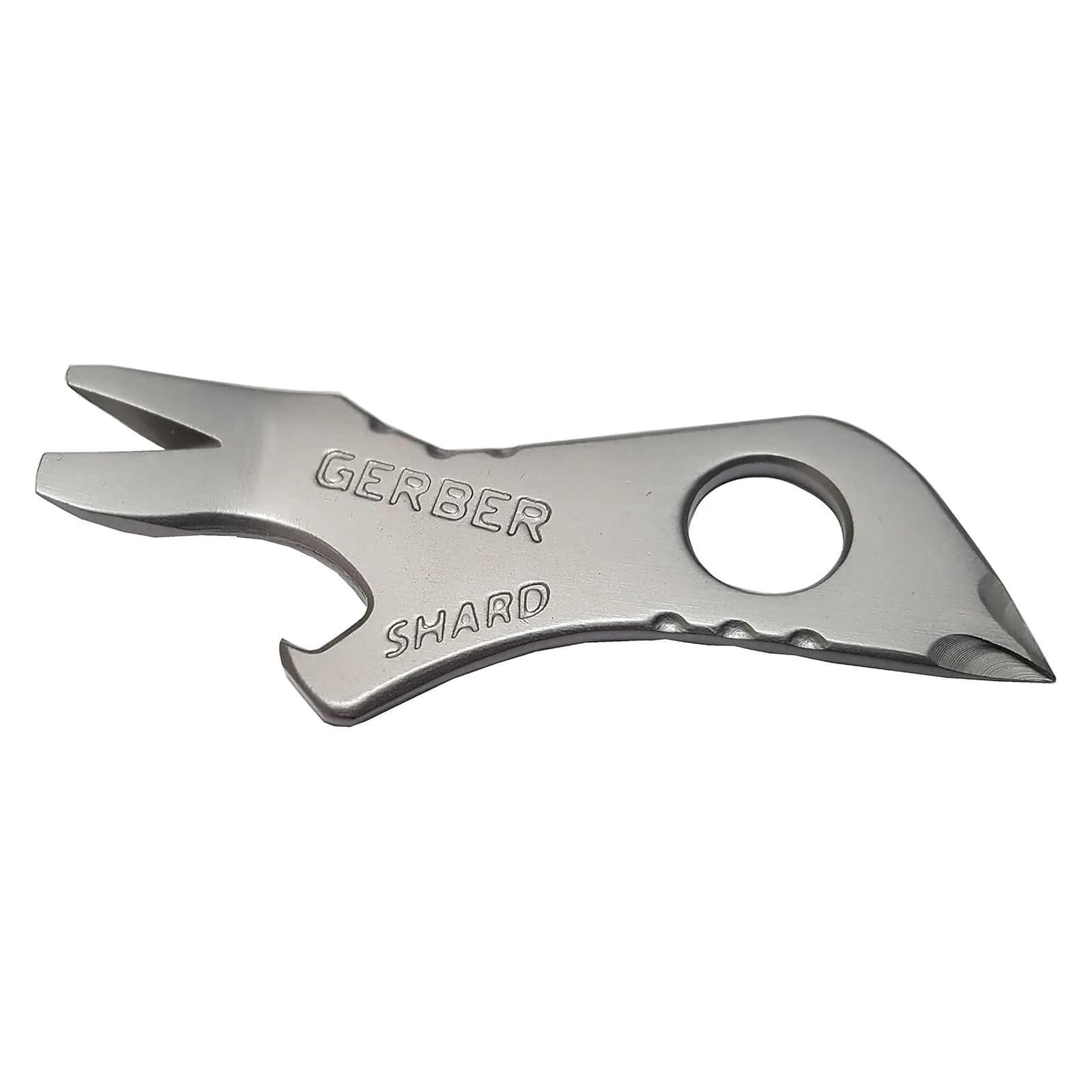 Gerber Gear Mullet Keychain Multi-Tool 7.6cm (3 inches) | 9-in-1 EDC Pry Bar, Wire Stripper, Bottle Opener — Gear Shard Keychain