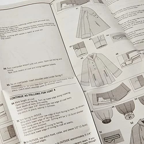 Simplicity Vintage Misses' Coat or Jacket Pattern, H5 (6-8-10-12-14) | Classic Sewing Pattern for Women thumbnail 2