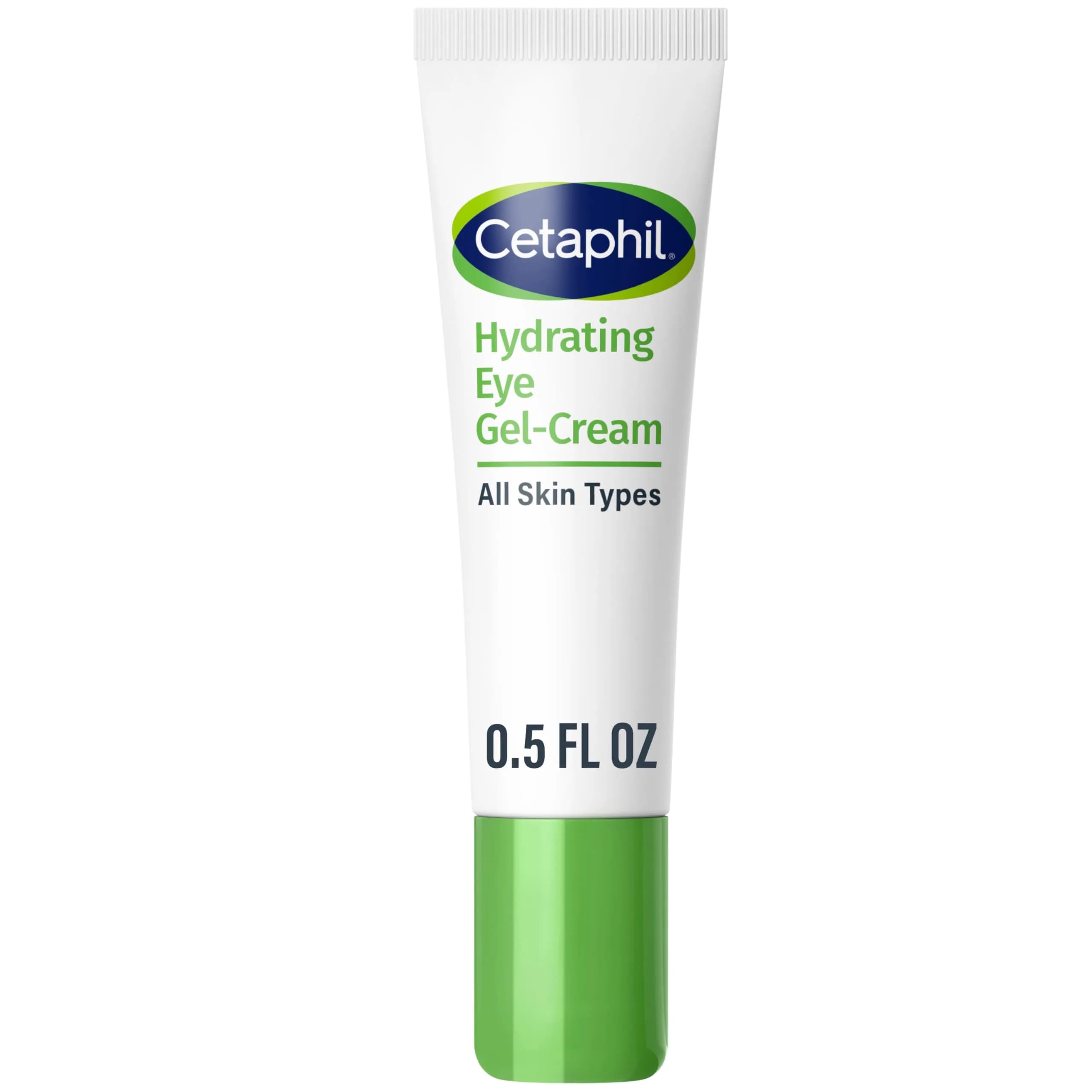 Cetaphil Hydrating Eye Gel-Cream 15ml (0.5 Fl Oz) | Hyaluronic Acid Brightening for Sensitive Skin - main product image