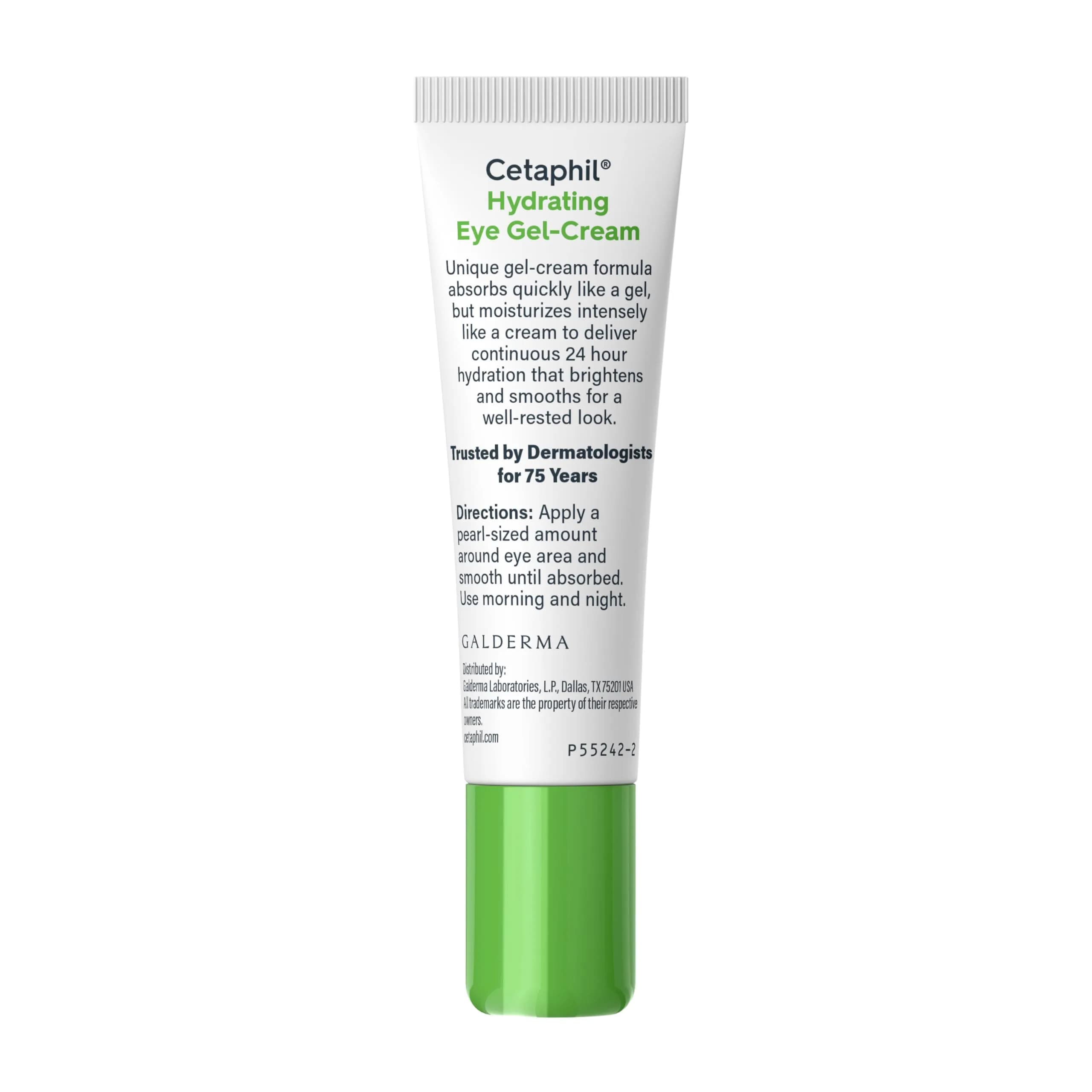 Cetaphil Hydrating Eye Gel-Cream 15ml (0.5 Fl Oz) | Hyaluronic Acid Brightening for Sensitive Skin - view 8