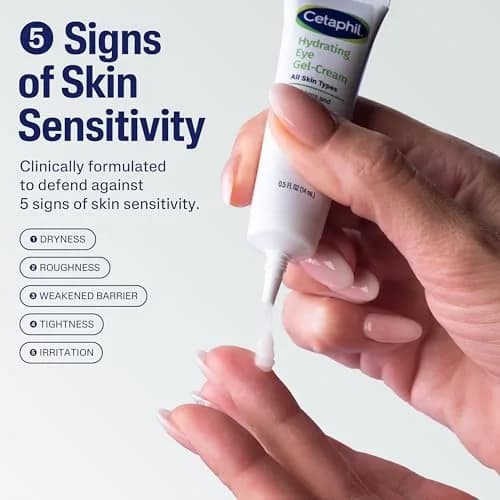 Cetaphil Hydrating Eye Gel-Cream 15ml (0.5 Fl Oz) | Hyaluronic Acid Brightening for Sensitive Skin thumbnail 2