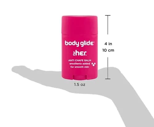 Body Glide For Her Anti Chafe Balm Stick 30ml (1oz) | Prevents Chafing on Thighs, Bra Lines, and Sensitive Areas thumbnail 3