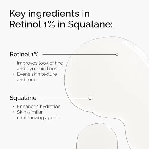 The Ordinary Retinol 1% in Squalane Serum 30ml (1 Fl Oz) | Targets Fine Lines & Skin Texture thumbnail 2
