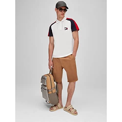 Tommy Hilfiger Dad Hat Billy Corner Flag Cap Hat, Navy Blazer, O/S | Classic Cotton Baseball Cap thumbnail 3