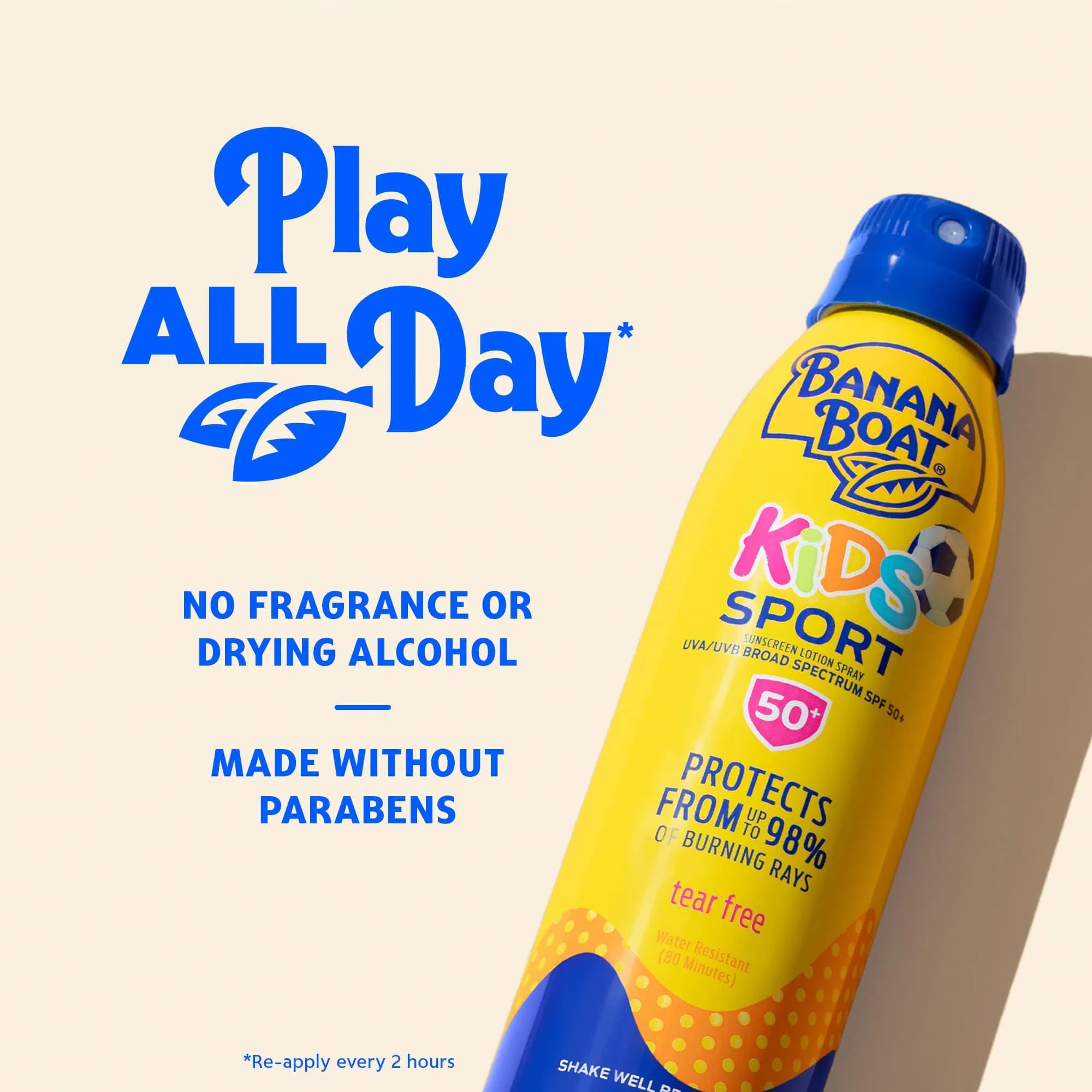 Banana Boat UltraMist Kids Clear Spray Sunscreen SPF 50 (6 oz, Pack of 2) | Pediatrician-Tested Sun Protection - view 4