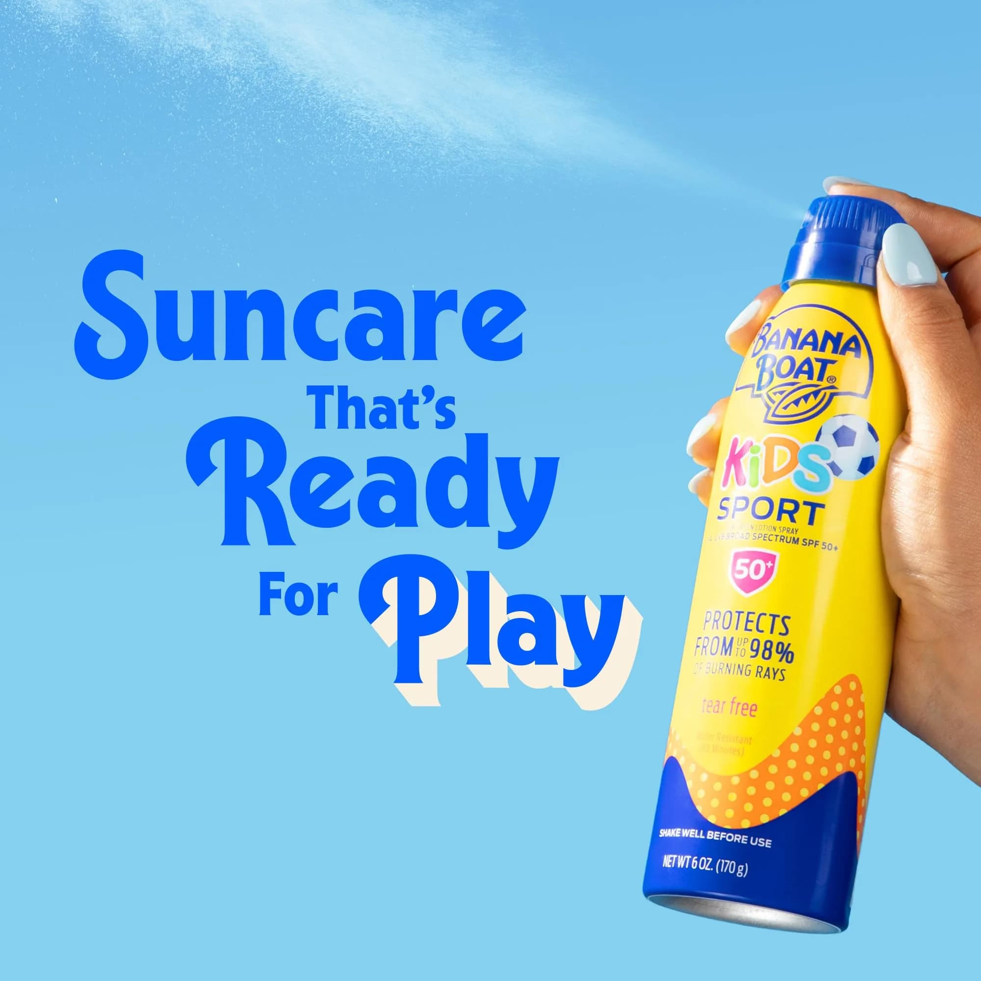Banana Boat UltraMist Kids Clear Spray Sunscreen SPF 50 (6 oz, Pack of 2) | Pediatrician-Tested Sun Protection - view 3