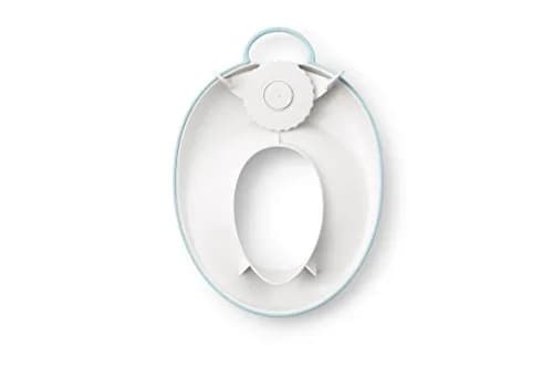 BabyBjörn Toilet Trainer White/Turquoise 29cm (11.5in) | Ergonomic Design for Toddler Potty Training thumbnail 3