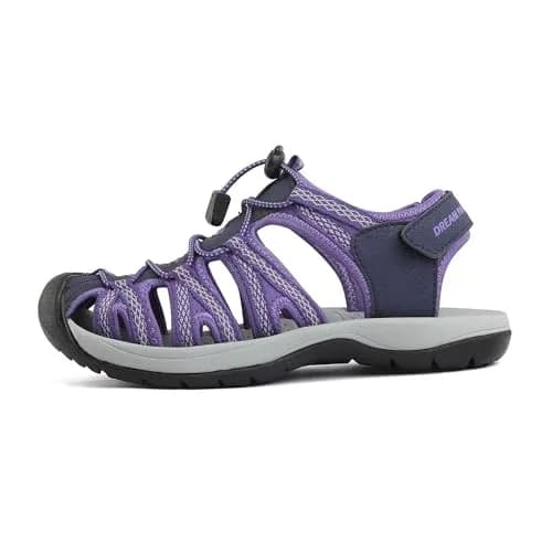 DREAM PAIRS Women's Closed Toe Sport Athletic Sandals 2.5 cm (1" Approx) | Comfortable Fisherman Style thumbnail 4