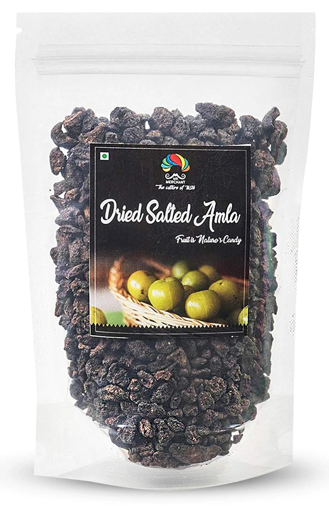 Mr. Merchant Dried Salted Amla 400 gm | Natural, No Preservatives, Rich in Vitamin C — 14.1 Ounce