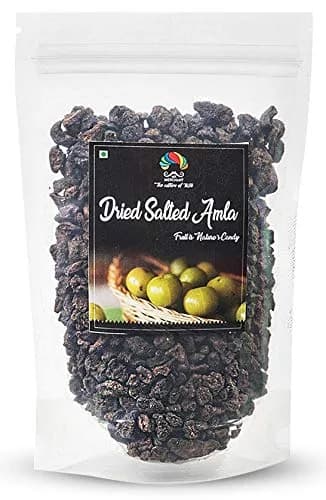Mr. Merchant Dried Salted Amla 400 gm | Natural, No Preservatives, Rich in Vitamin C thumbnail 1