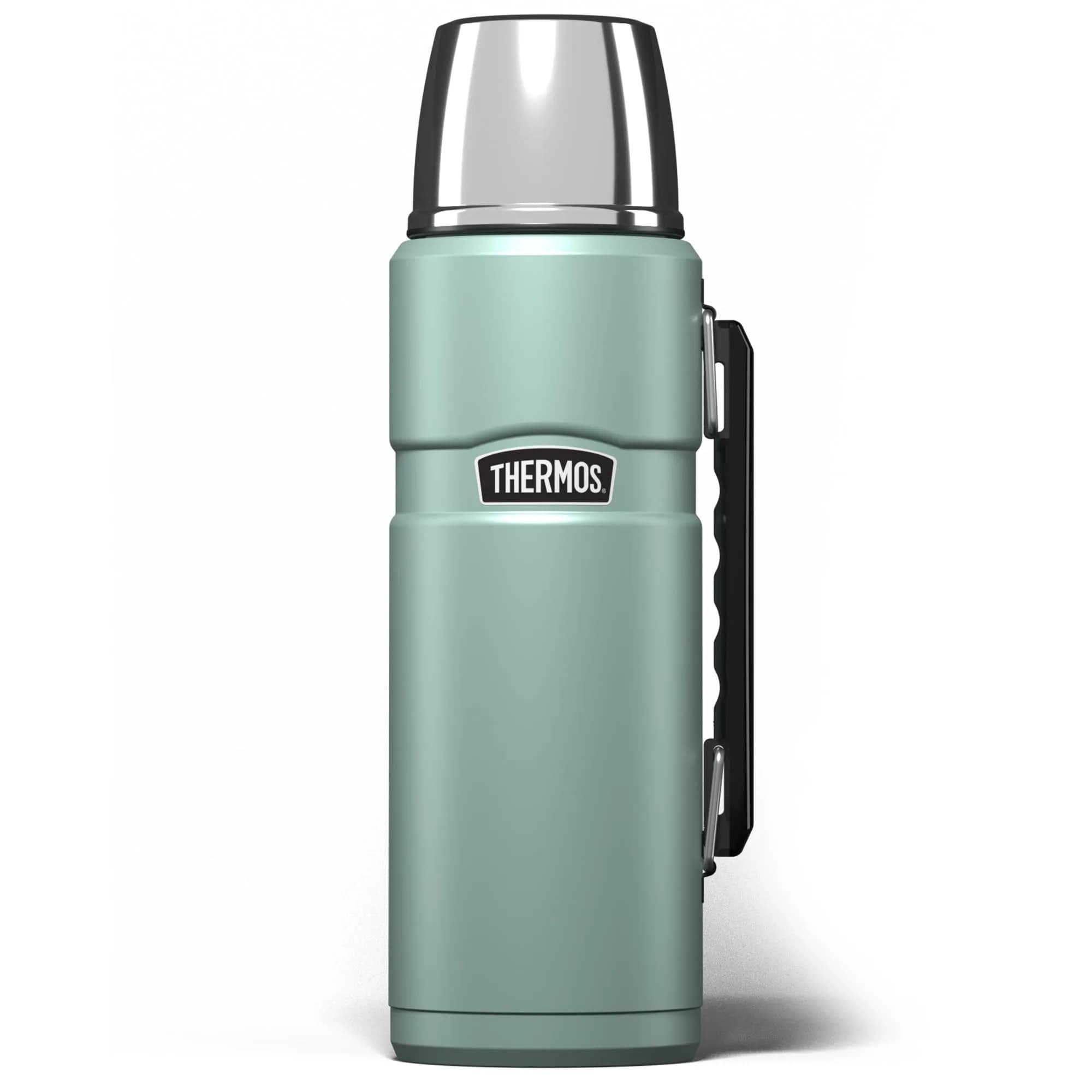 Thermos Stainless King 1.2L Duck Egg Blue Travel Flask | Keeps Drinks Hot for 24 Hrs, Cold for 24 Hrs - main product image