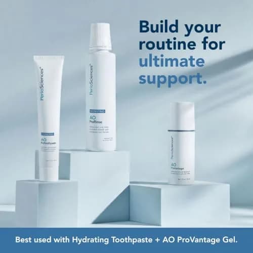 PerioSciences AO ProRinse Hydrating Mouth Rinse 10 Fl Oz | Moisturizing Oral Care for Dry Mouth & Gum Health thumbnail 6
