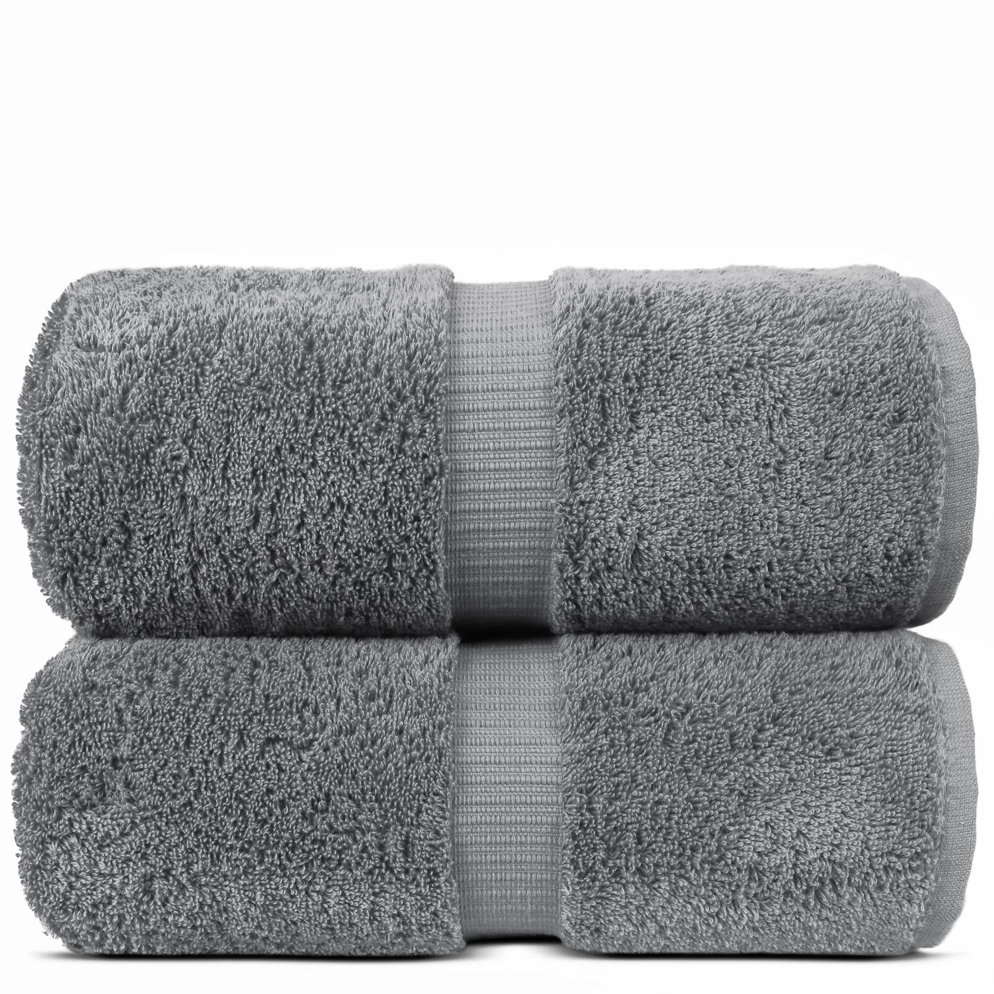 Indulge Linen 100% Turkish Cotton Towel Set (35x70 Inches) | Soft, Absorbent & Durable