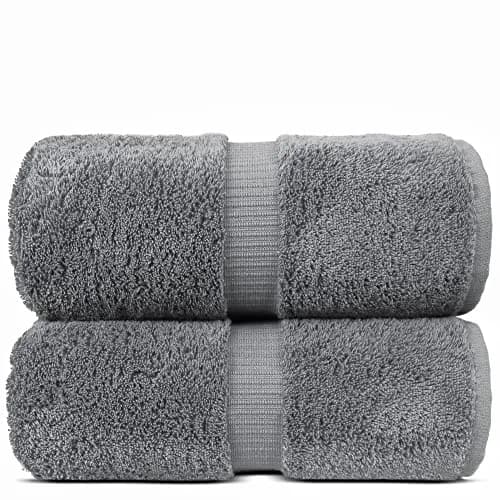 Indulge Linen 100% Turkish Cotton Towel Set (35x70 Inches) | Soft, Absorbent & Durable thumbnail 1