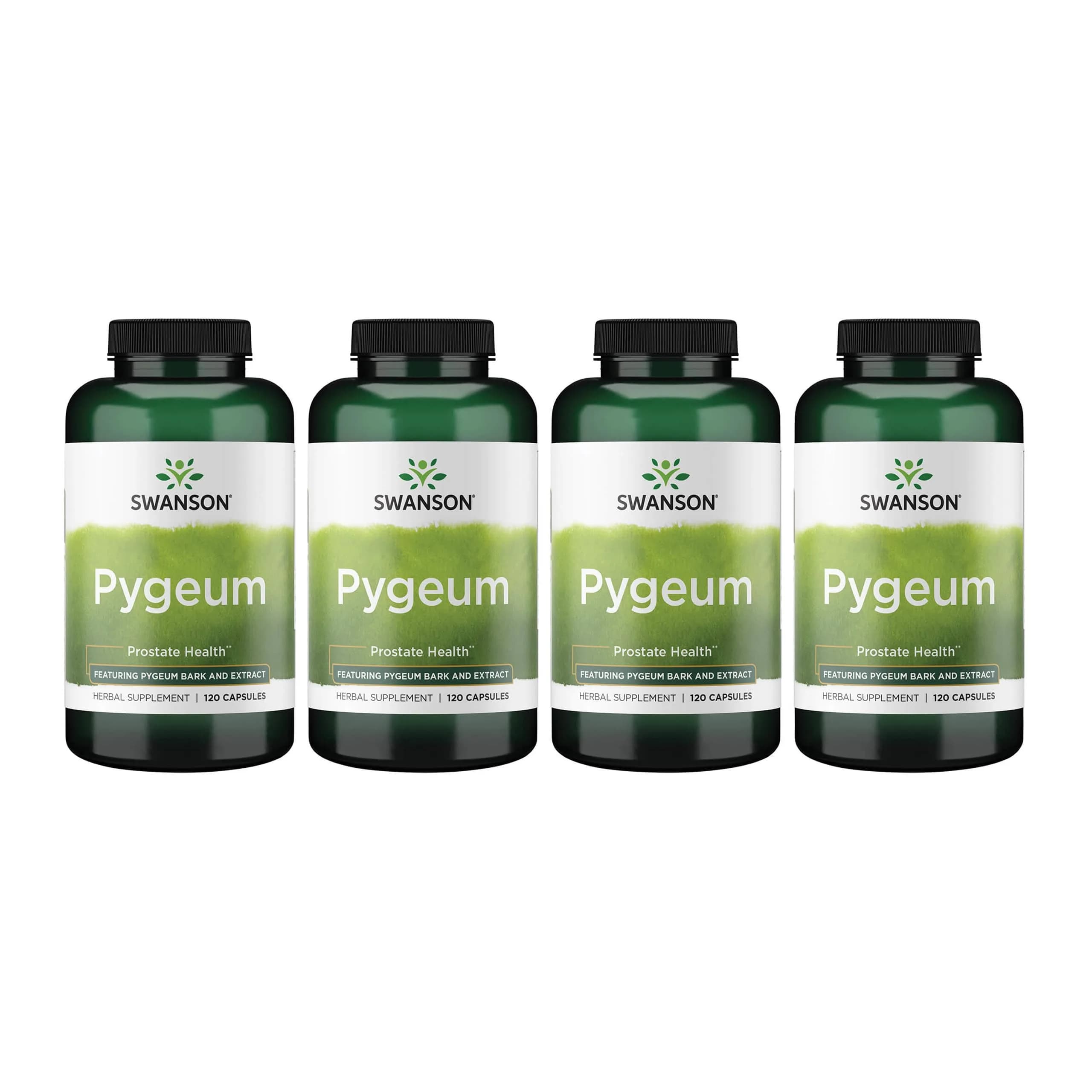 Swanson Pygeum Herbal Supplement for Men 400 mg (480 Capsules Total) | Supports Prostate, Bladder & Urinary Tract Health - main product image