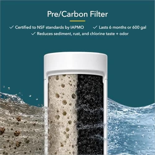AQUA TRU Water Filter 1 Year Supply | Compatible with Reverse Osmosis Purifiers, 3 Pack thumbnail 6