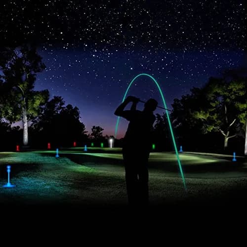 R&L Glow Golf Balls for Night Sports - Tournament Fluorescent 6 Pack | Rechargeable with UV Flashlight thumbnail 8