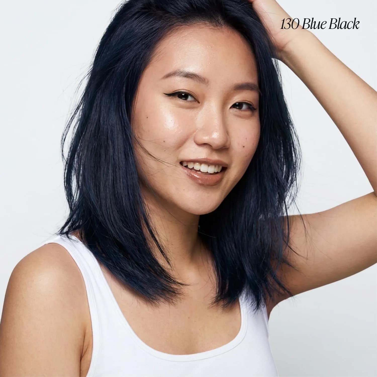 Adore Semi Permanent Hair Color 130 Blue Black 8 Fl Oz (2 Pack) | Vibrant Blue Black Hair Dye - view 2