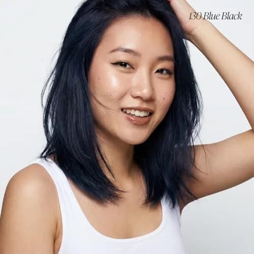 Adore Semi Permanent Hair Color 130 Blue Black 8 Fl Oz (2 Pack) | Vibrant Blue Black Hair Dye thumbnail 2