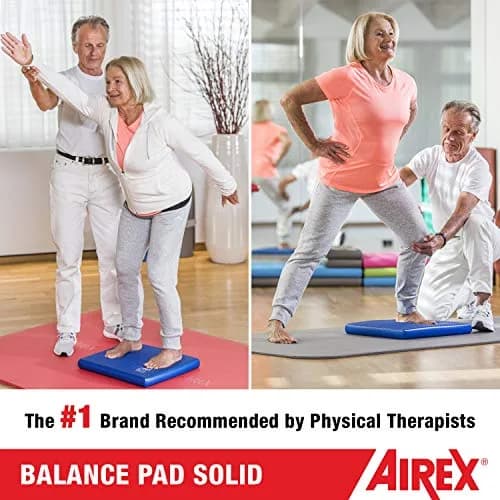 Airex Balance Pad Solid 16" x 18" x 2" | Stable, Non-Slip Foam for Rehab & Fitness thumbnail 2