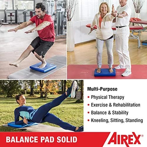 Airex Balance Pad Solid 16" x 18" x 2" | Stable, Non-Slip Foam for Rehab & Fitness thumbnail 3