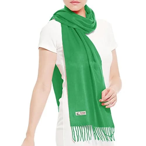 TZ Promise Unisex Winter Scarf Solid Color Cashmere Feel Long Warm | Versatile & Light for All Seasons thumbnail 3