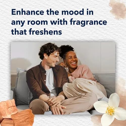 Glade PlugIns Refills Air Freshener, Cashmere Woods Scent, 3.35 Fl Oz Each (5 Count Pack) | Essential Oils for Home & Bathroom thumbnail 3