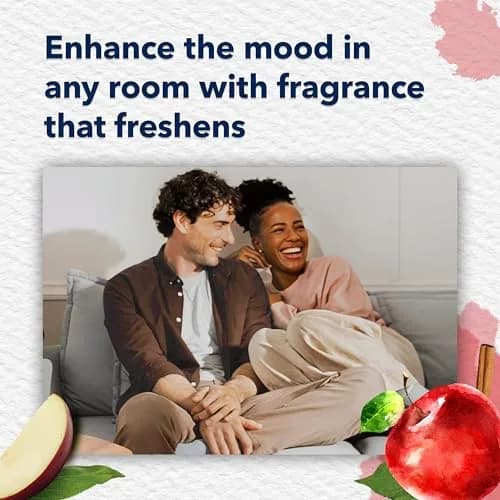 Glade Apple Cinnamon PlugIns Refills 3.35 Fl Oz (100 ml) | Continuous Fragrance for Home & Bathroom thumbnail 3