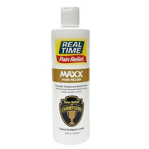 Real Time Pain Relief MAXX Value Pack 12oz | Fast-Absorbing, Non-Greasy Relief for Muscles & Joints thumbnail 6