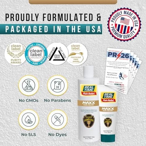 Real Time Pain Relief MAXX Value Pack 12oz | Fast-Absorbing, Non-Greasy Relief for Muscles & Joints thumbnail 2