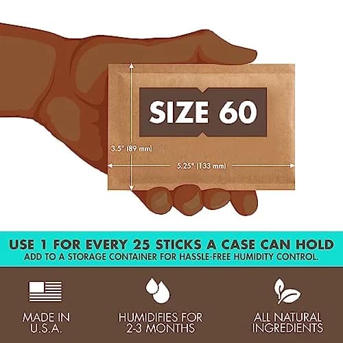 Boveda 65% Humidity Control Packs 60g | Long-Term Aging & Storage thumbnail 2