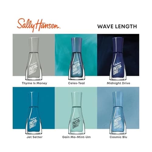 Sally Hansen Insta-Dri Nail Color Thyme is Money 9ml (0.31 Fl Oz) | Quick Dry 1-Coat Formula thumbnail 6