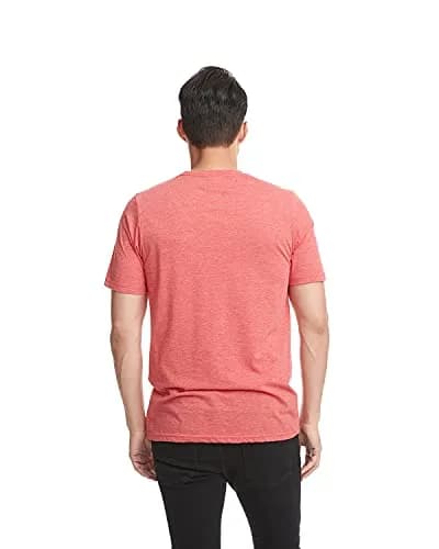 Next Level Apparel Unisex Poly/Cotton Crew XS Red | Classic Short Sleeve T-Shirt thumbnail 2