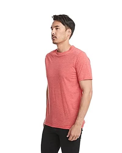 Next Level Apparel Unisex Poly/Cotton Crew XS Red | Classic Short Sleeve T-Shirt thumbnail 3