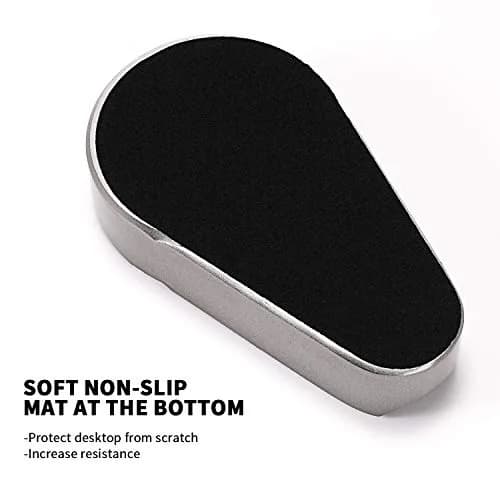CiTree Metal Ashtray Silver | Modern Compact Travel Design with Single Cigar Rest thumbnail 4