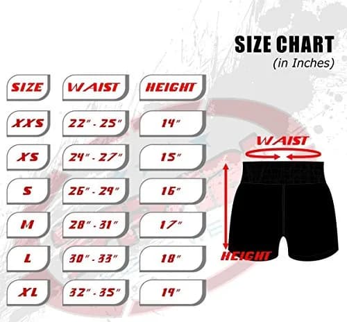 Farabi Sports Muay Thai Shorts Men Women Cage Fighting MMA Kickboxing X-Small | Lightweight, Durable & Comfortable thumbnail 1