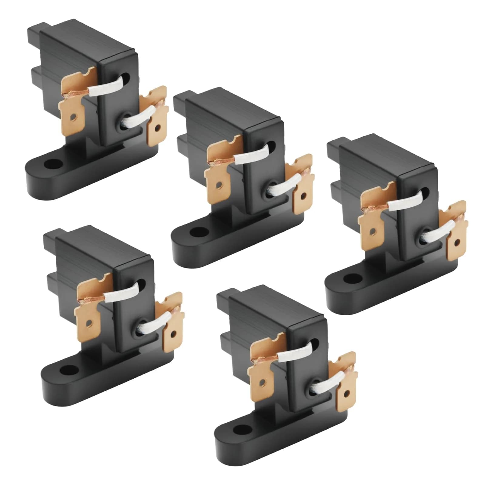 Hoypeyfiy Universal Generator Carbon Brush Assembly Replacement - 5 Pack | Genuine USA Import - view 7