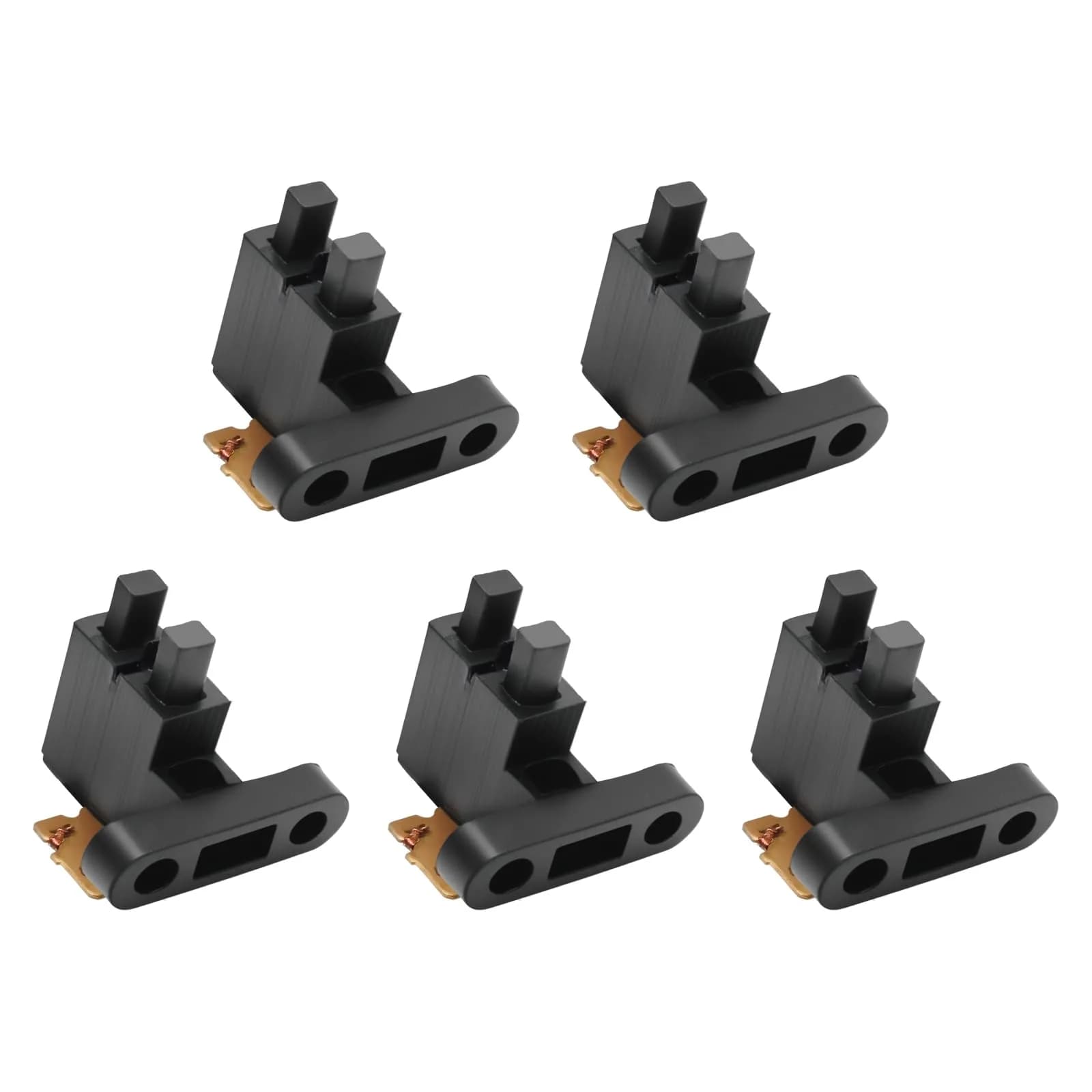 Hoypeyfiy Universal Generator Carbon Brush Assembly Replacement - 5 Pack | Genuine USA Import - view 8